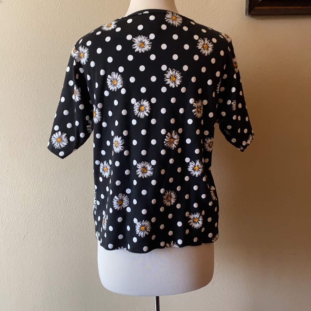 Vintage Richard and company daisy polka dot shirt - Picture 3 of 10